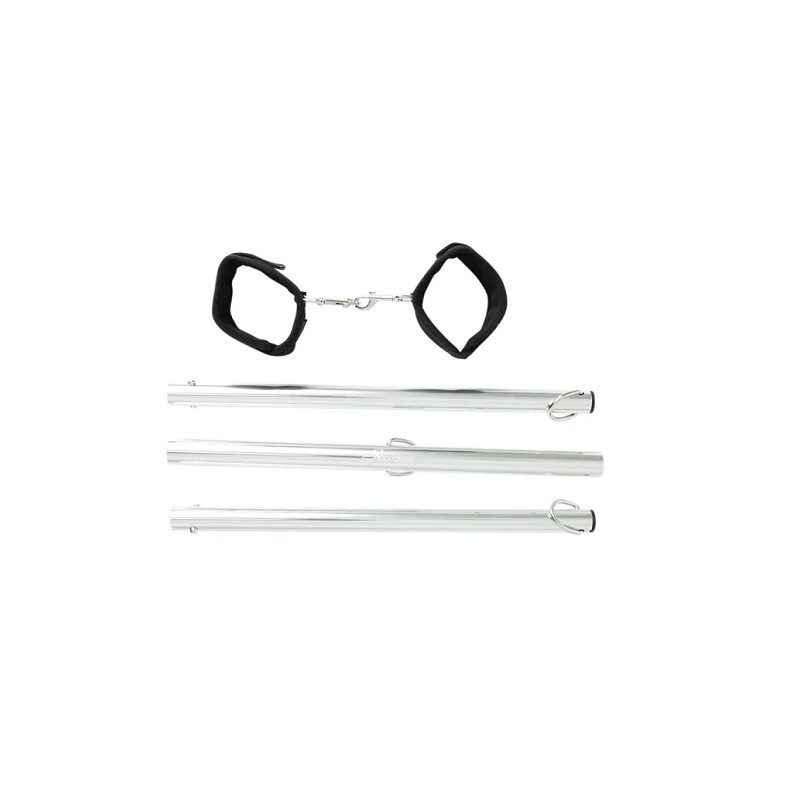 Drążek z kajdankami - Sportsheets Expandable Spreader Bar & Cuffs Set